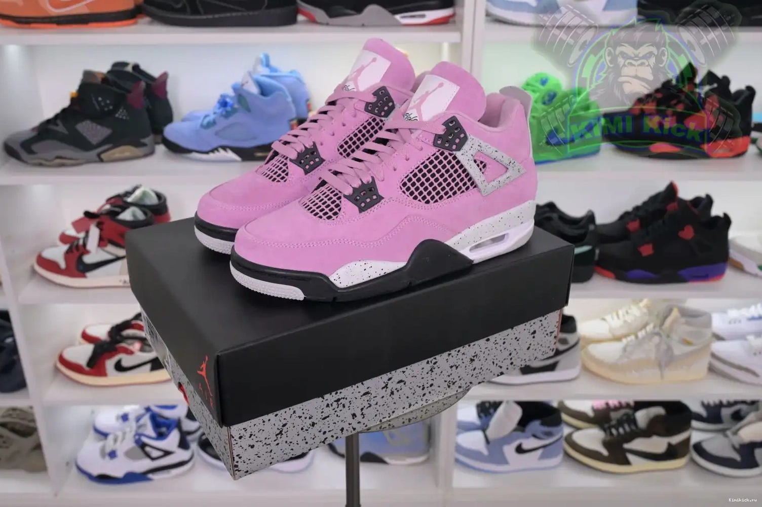 Jordan Air Kimikick Jordan 4“Orchid” 0515